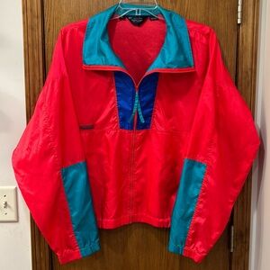 Vintage Columbia colorblock windbreaker, men's XL